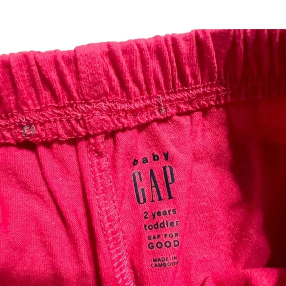 Baby Gap 2Y Pink Polkadot Bubble Shorts Bloomers